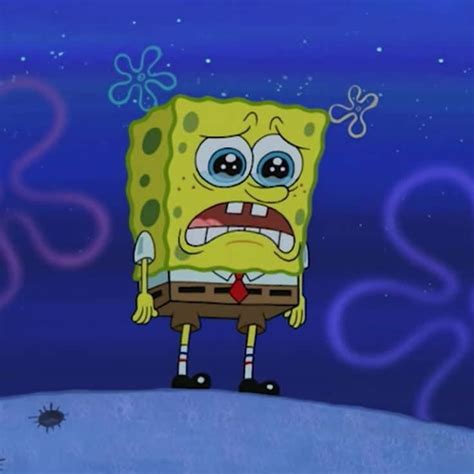 spongebob crying scene.